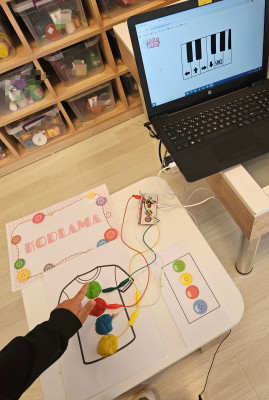 MAKEY MAKEY İLE EĞLENCELİ DÜĞME PİYANOSU